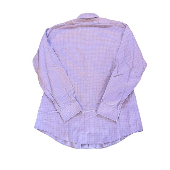 Brooks Brothers 1818 Regent All Cotton Non Iron Button Down Shirt Purple Plaid - Picture 2 of 7